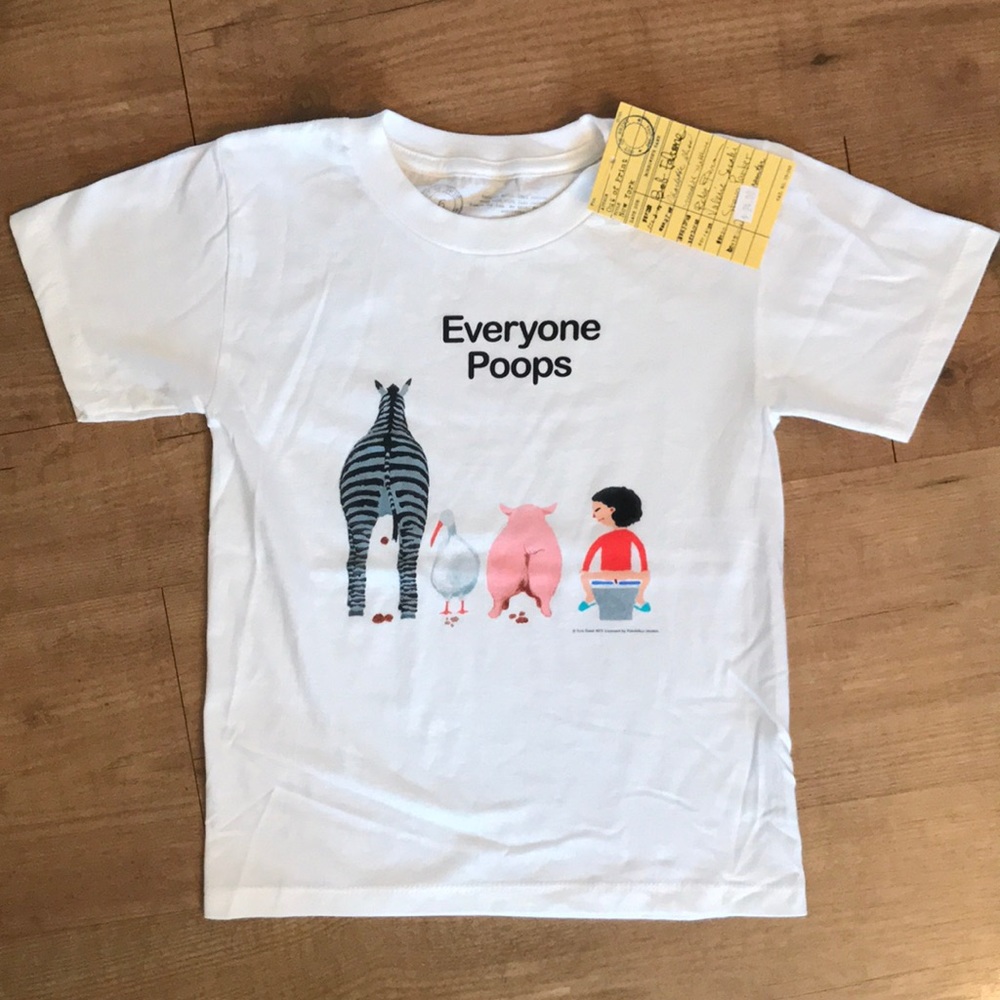 3/ $20 Everyone Poops Tee